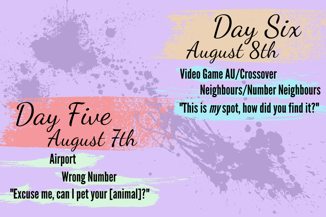 Days Five and Six Prompts
