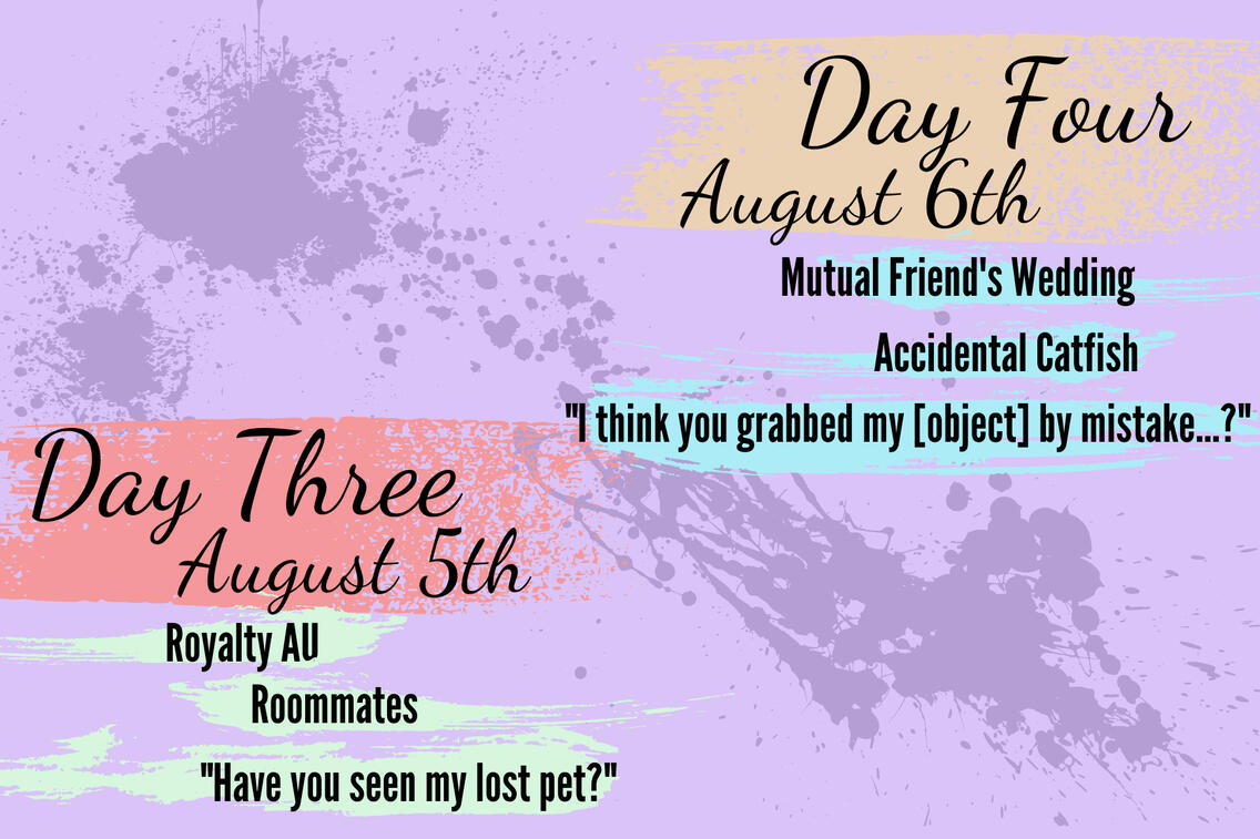 Days Three and Four Prompts
